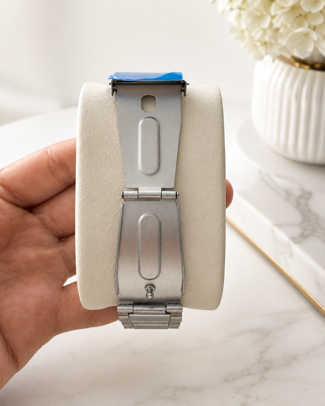 Vealor Presidential Day-Date Silver Watch – Roman Numeral Dial