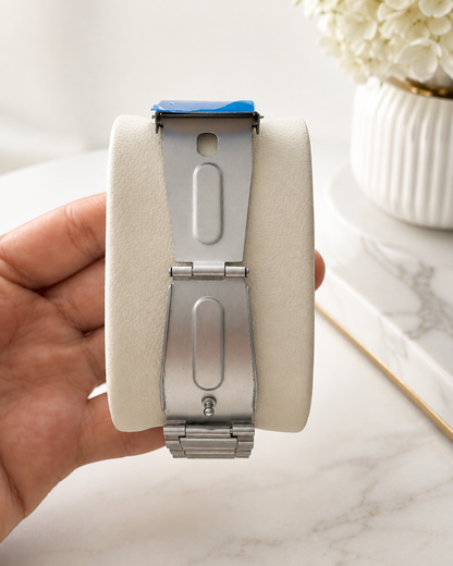 Vealor Presidential Day-Date Silver Watch – Roman Numeral Dial